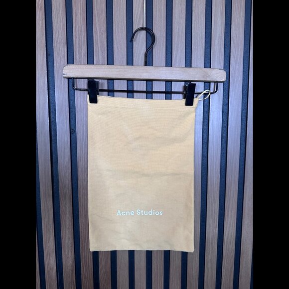 Acne Studios Dust Bag Tan 100% Linen Woven Storage - Picture 1 of 4